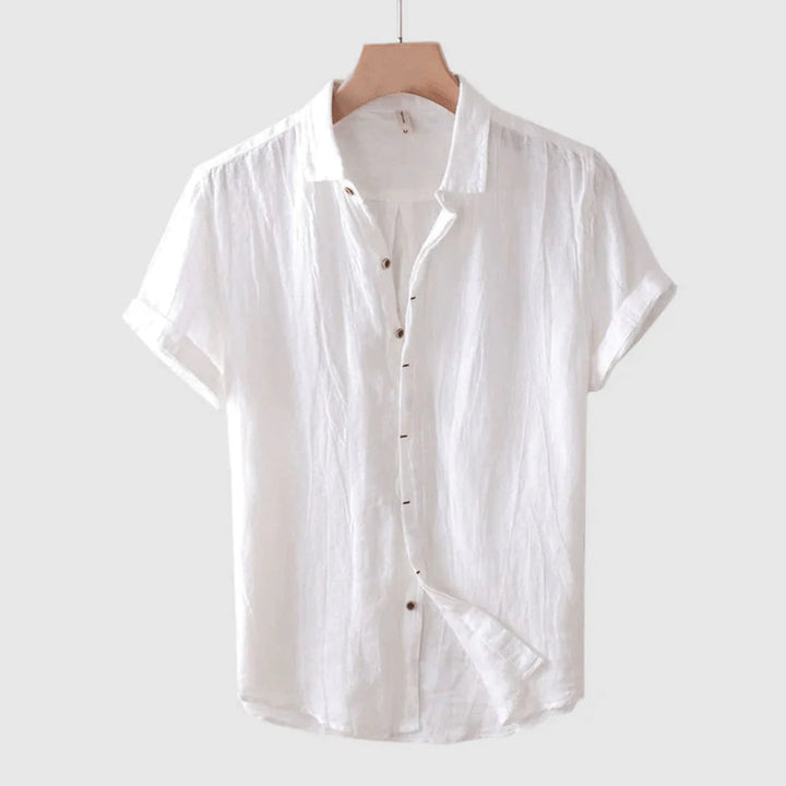 Kieron - Stylish Short Sleeve Shirt With Button