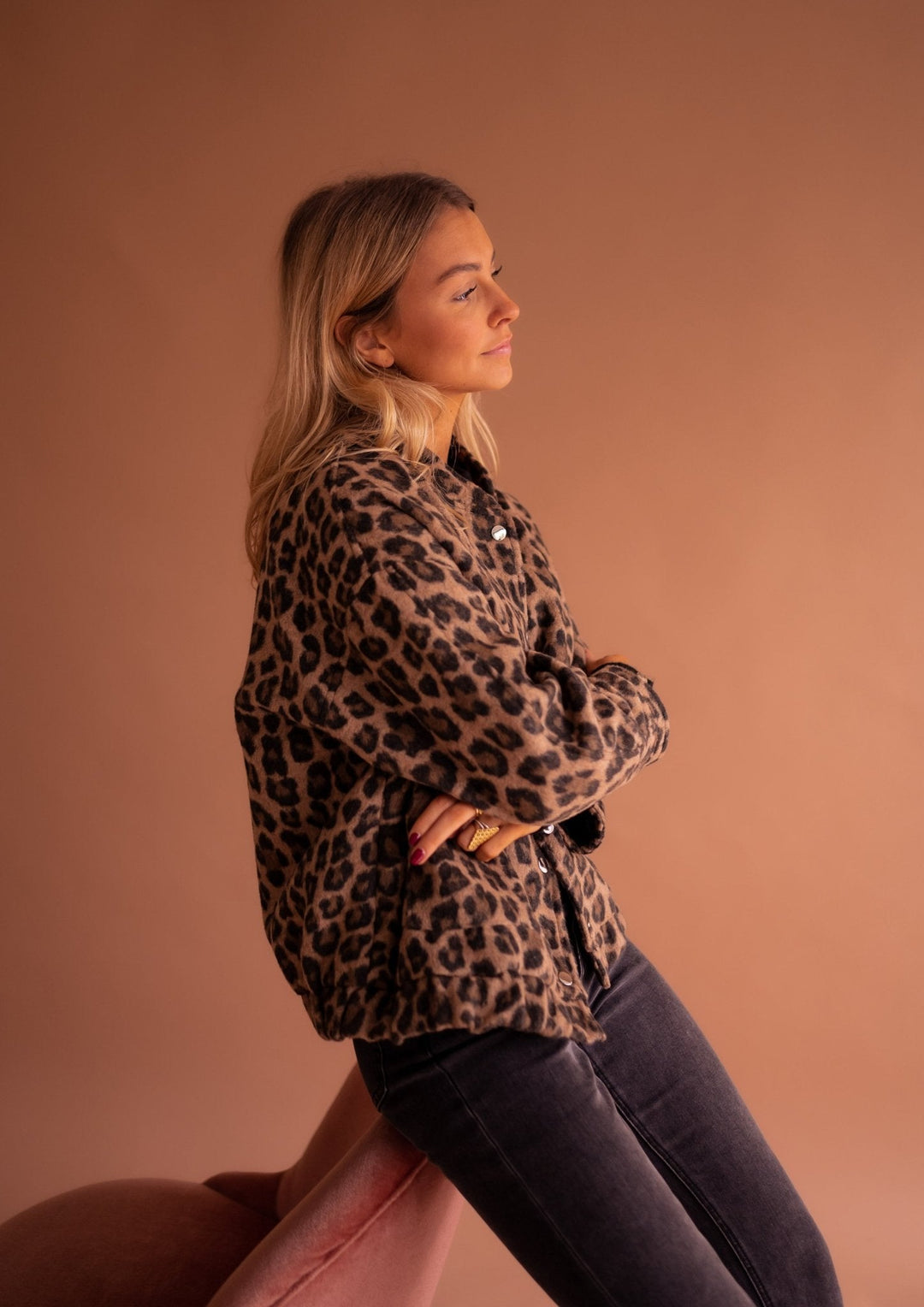 Leana - Breathable Leopard Print Jacket