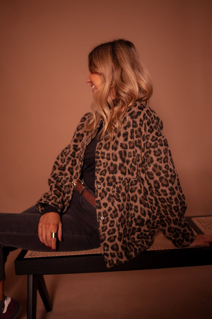Leana - Breathable Leopard Print Jacket