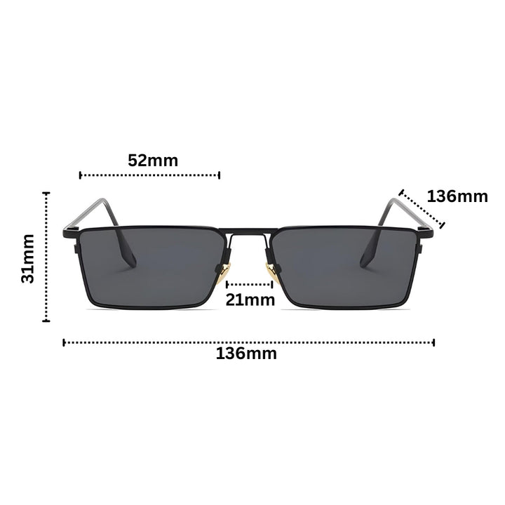 Luminex - Avant Square Frame Sunglasses