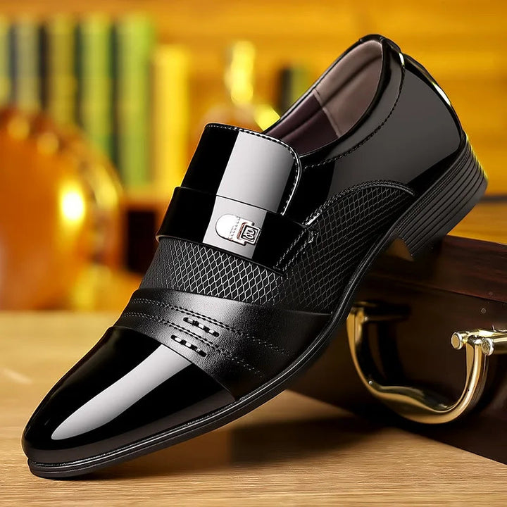Vicente - Premium Glossy Formal Shoes