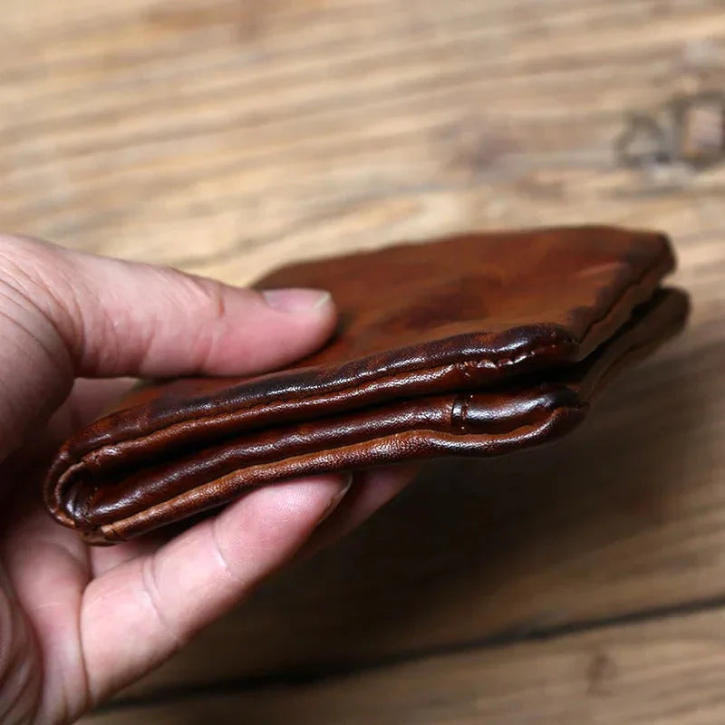 TruePouch - Leather Wallet With Zipper