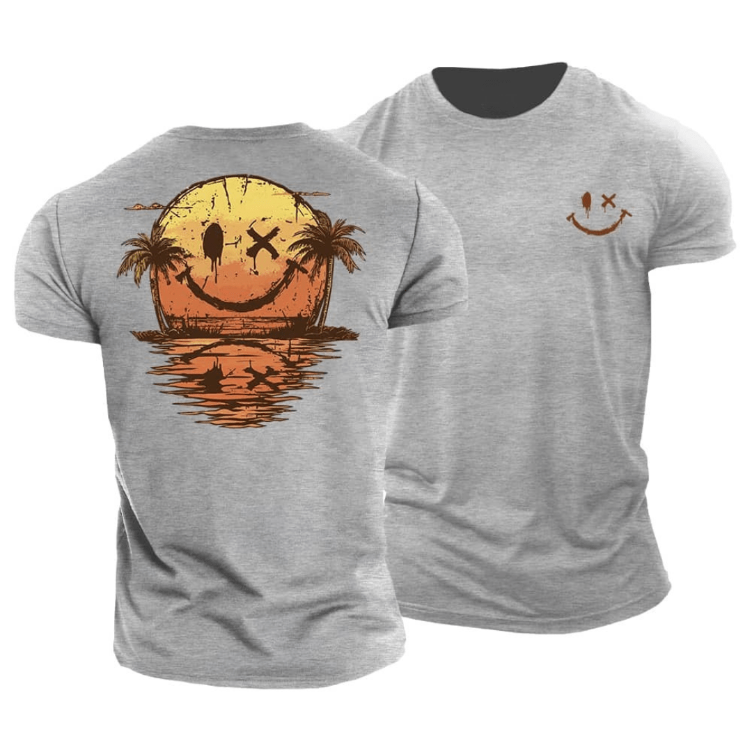 Sammie - Summer Smiley Sea T-Shirt