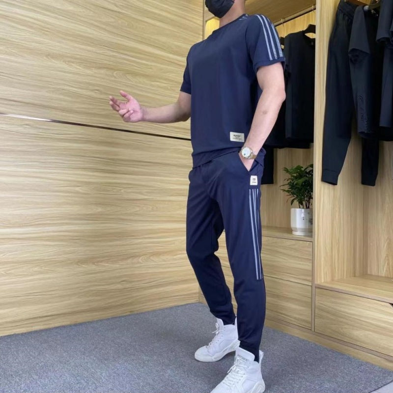 Sam - Short Shirt Sleeve Two Piece Set