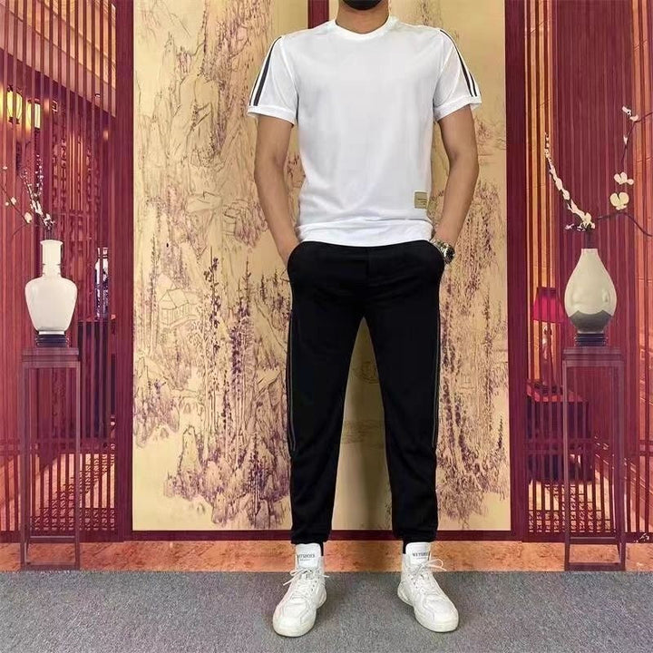 Sam - Short Shirt Sleeve Two Piece Set