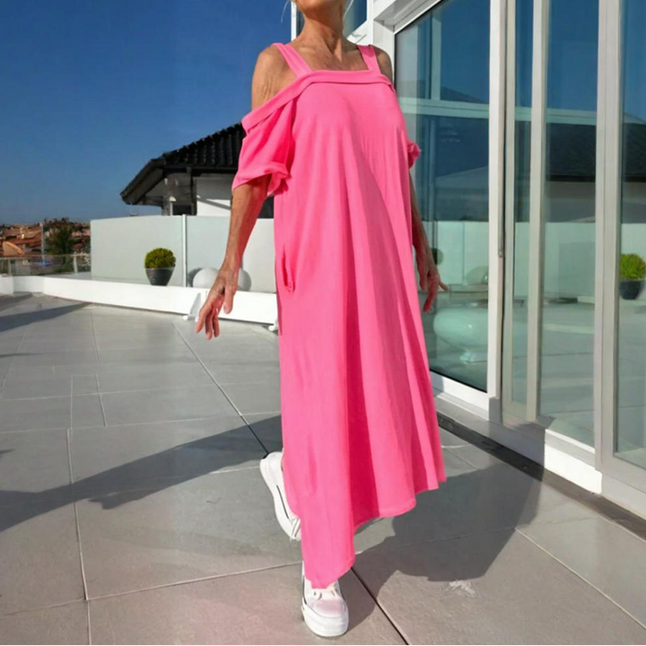 Mariyana - Off Shoulder Maxi Dress