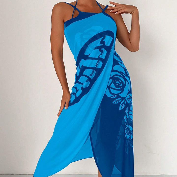 Melora - Butterfly Print Swimsuit Cover-up