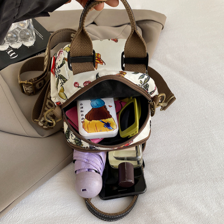 Sibella - Fashion Print Multi-layer Shoulder Bag