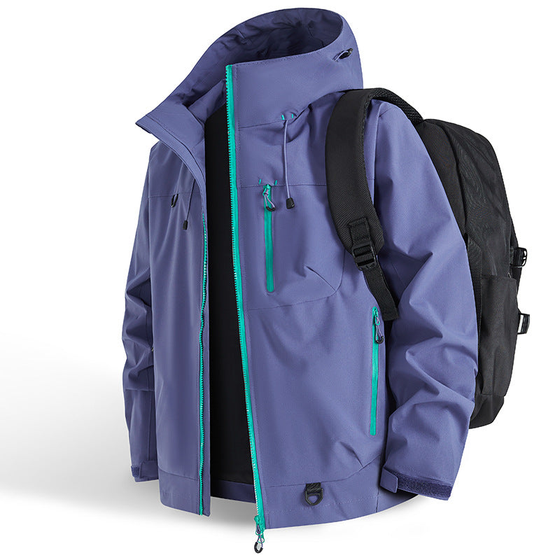 DriftEdge - Waterproof Zip Up Hiking Jacket