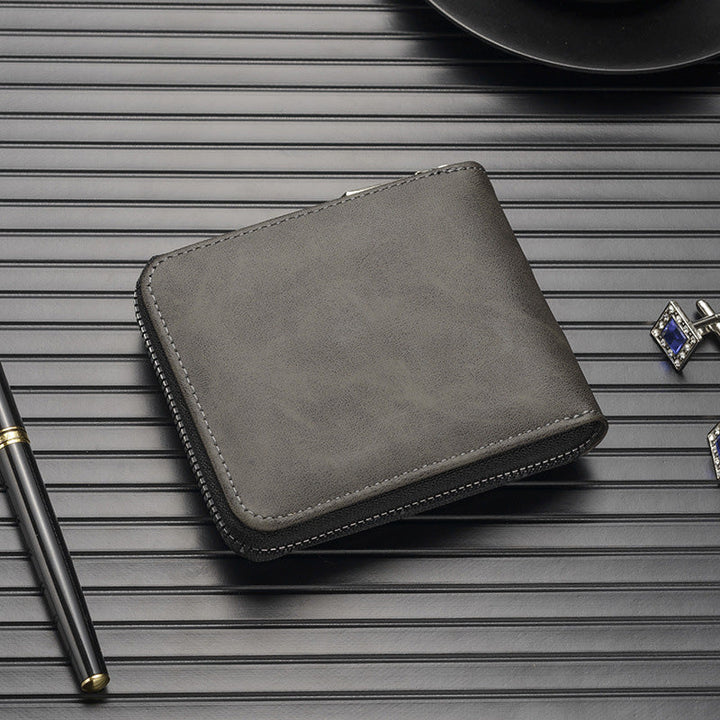 Shawn - Luxury Wallet with Eagle Embossing