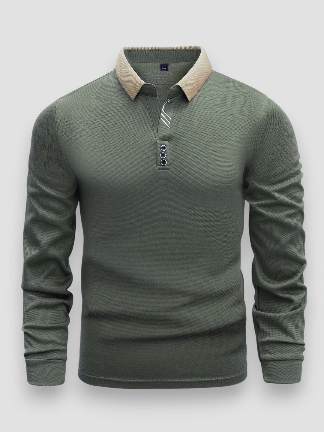 Callum - Luxury Long Sleeve Polo Shirt |1+1 Free