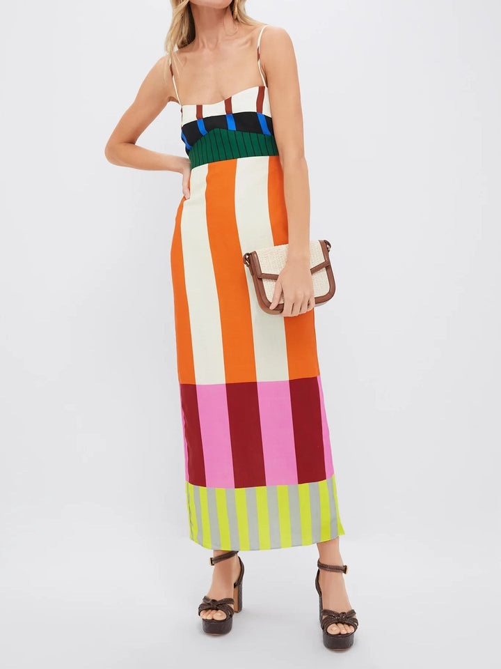 Sienna - Bengal Multi Paloma Maxi Dress