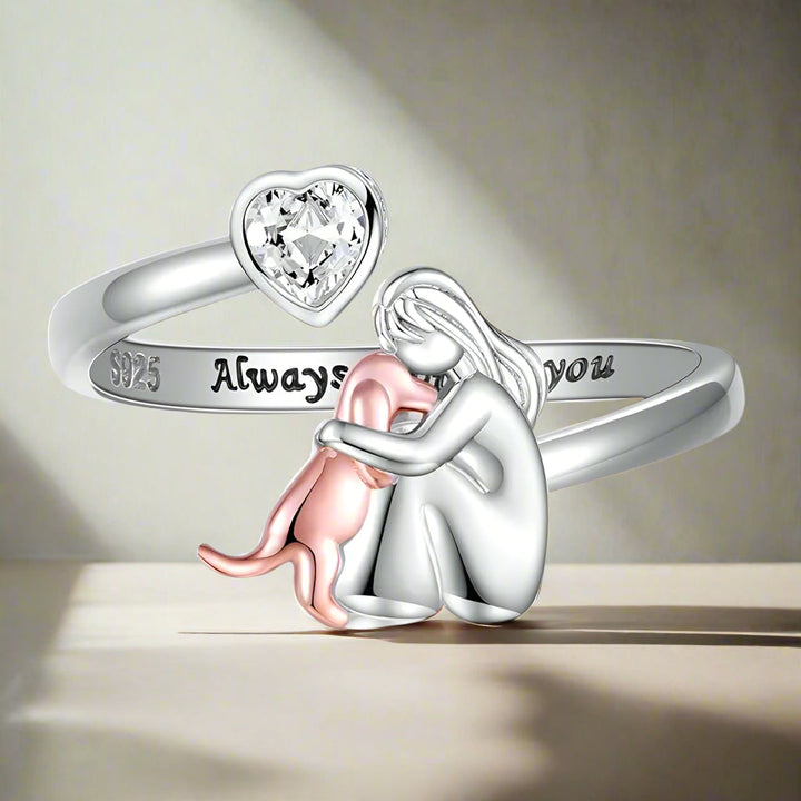AlwaysPaw - Ring With Dog Icon